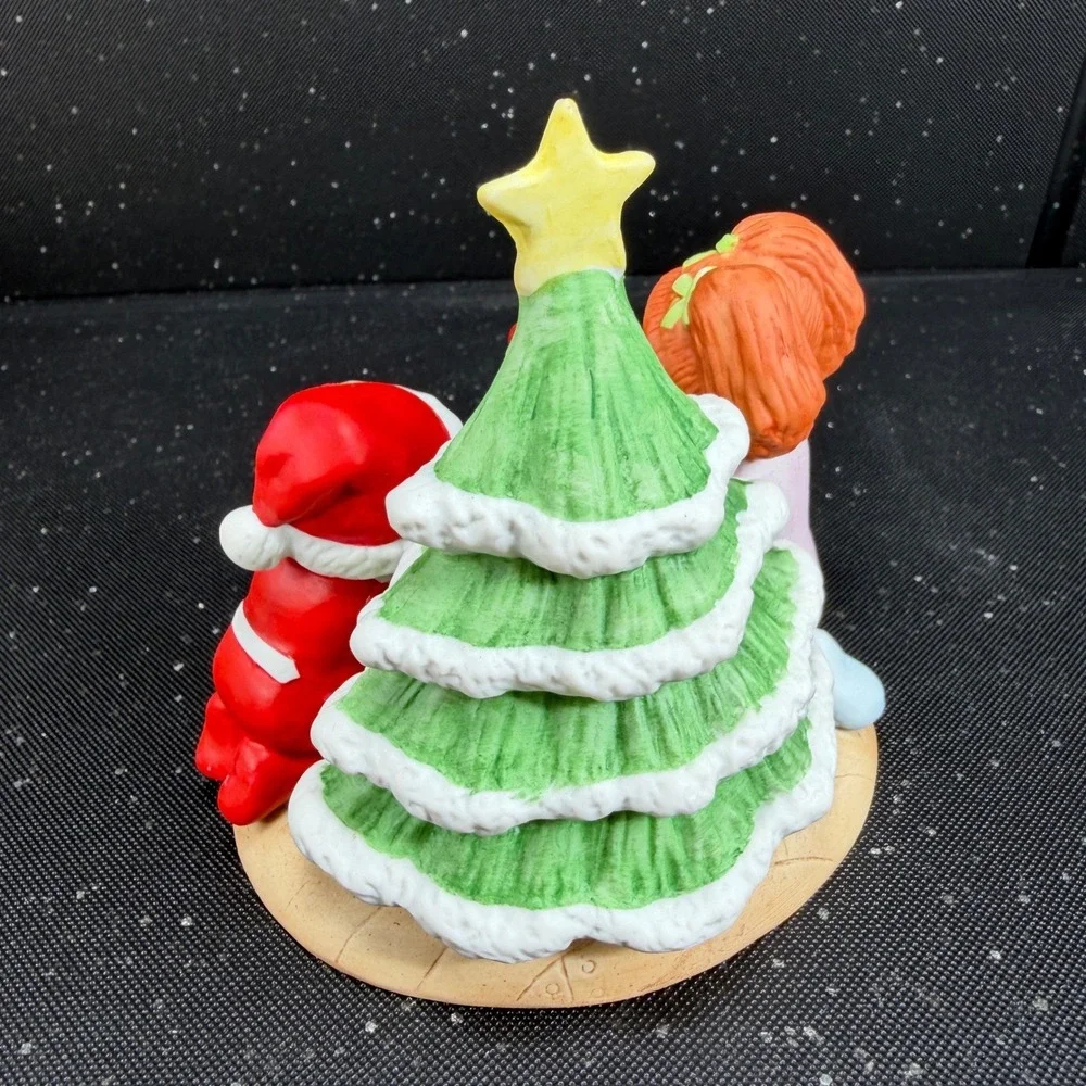 Vintage 1984 Cabbage Patch Kids Christmas Figurine Xavier Roberts 84 Edition
